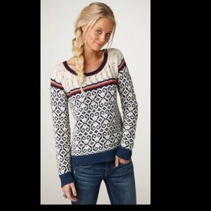 Wool/ acrylic blend warm sweater ☃️